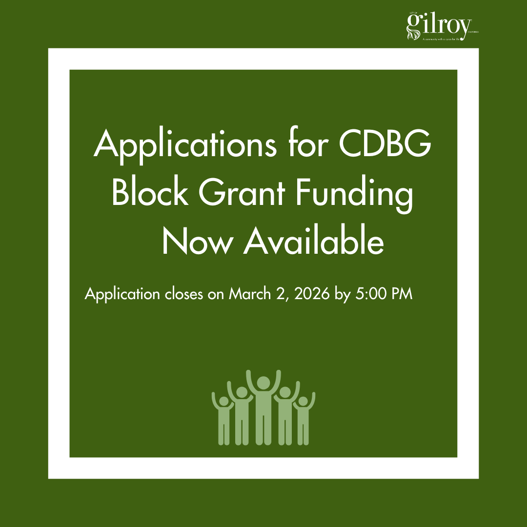 Applications for CDBG Block Grant Funding is Available